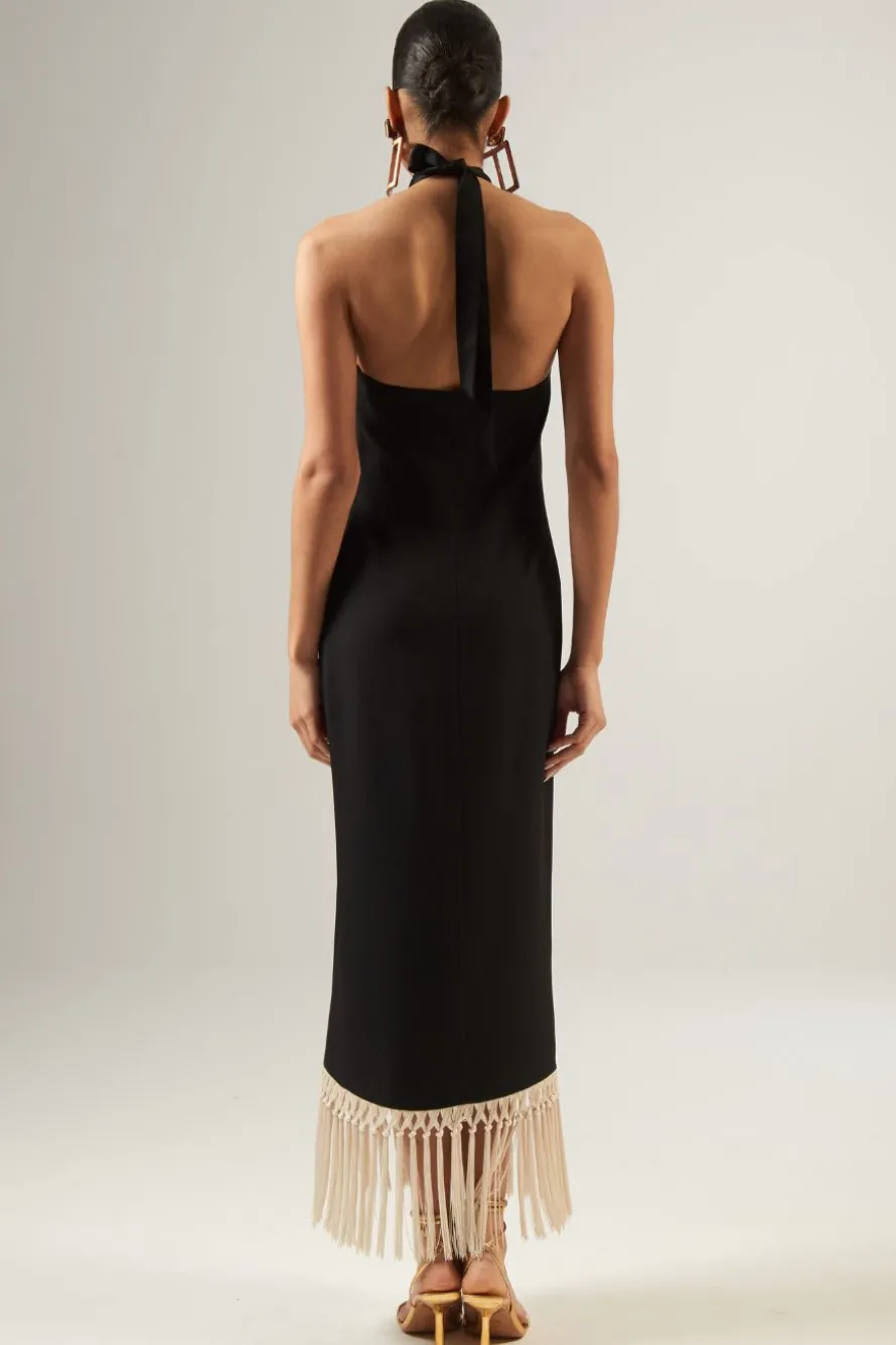 Nina Fringe Maxi Dress