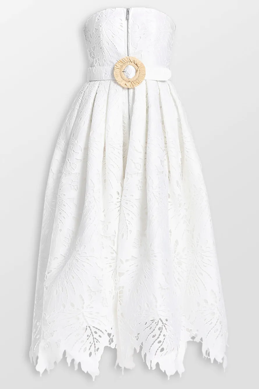 Norine Bustier Midi Dress