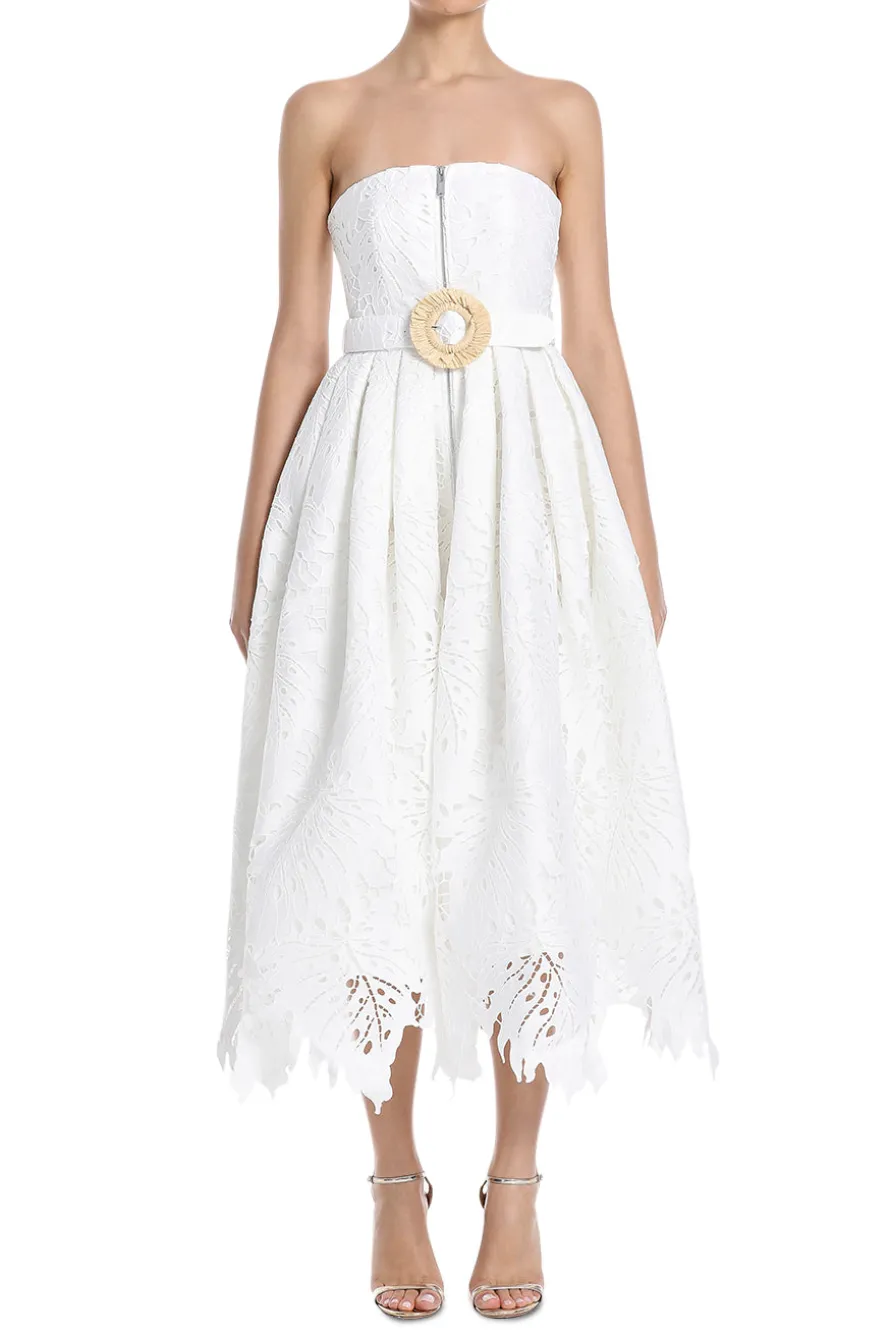 Norine Bustier Midi Dress