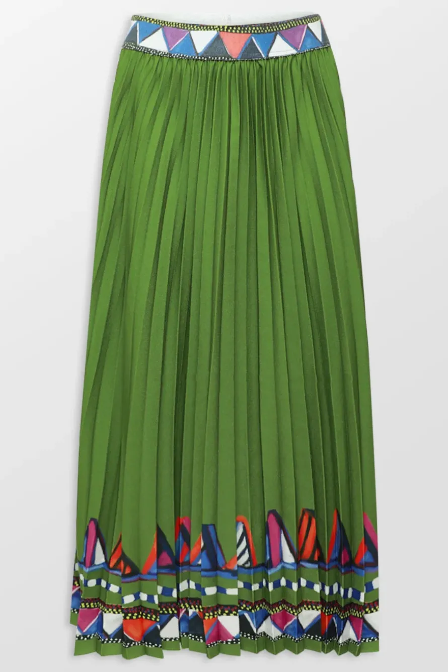 Pleated Skirt