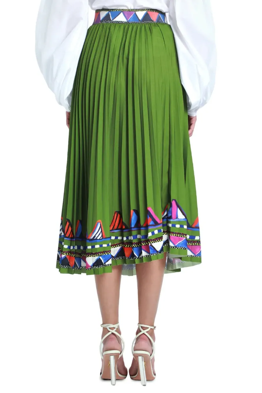 Pleated Skirt