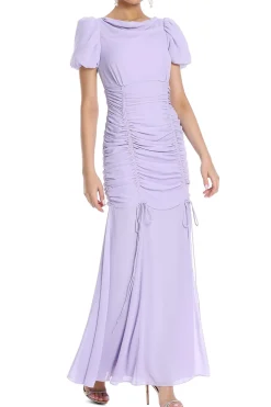 Ruched Body Maxi Dress