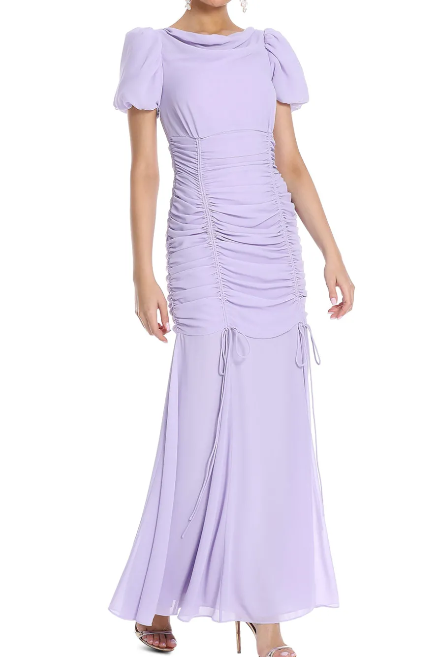 Ruched Body Maxi Dress