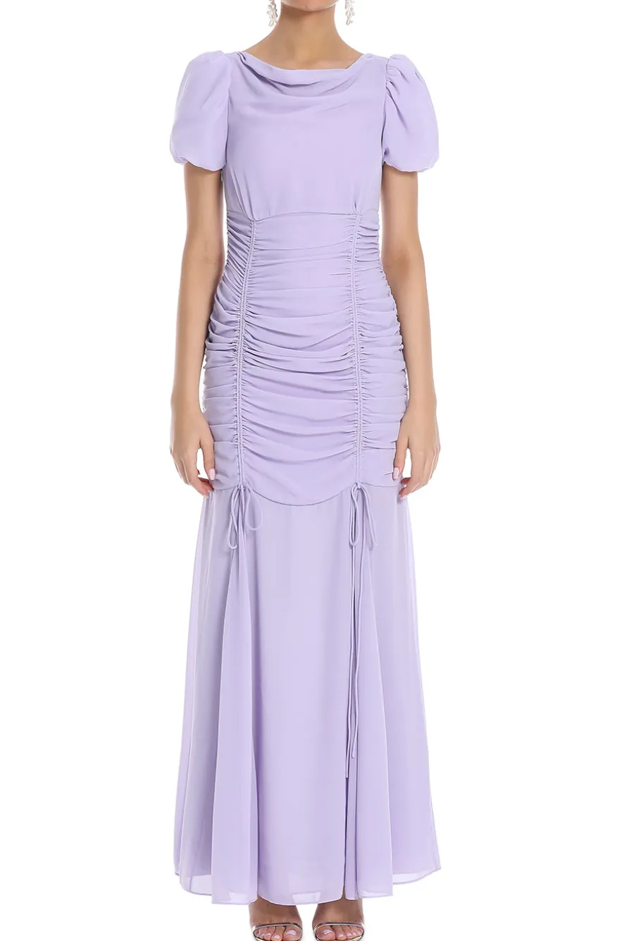 Ruched Body Maxi Dress
