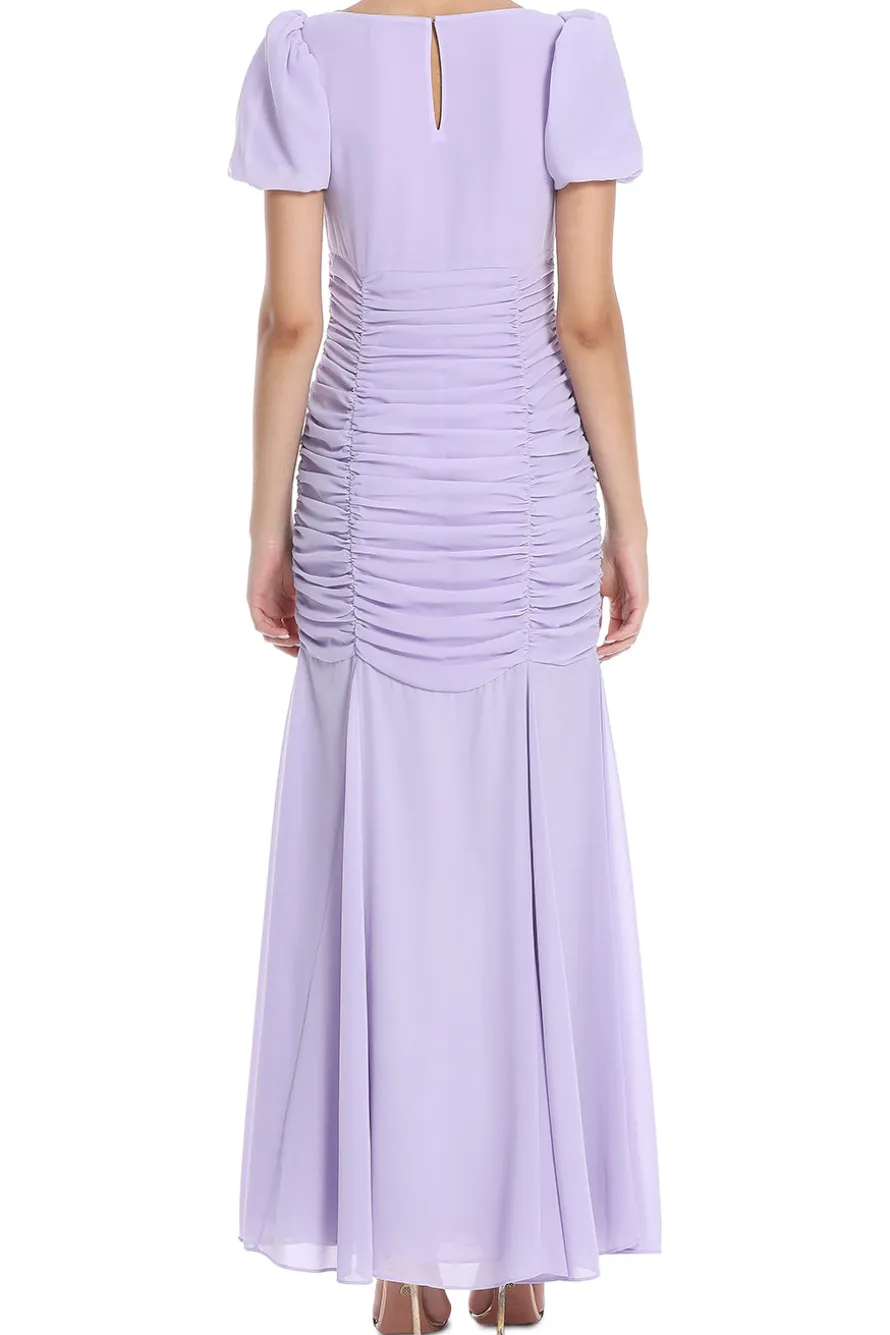 Ruched Body Maxi Dress