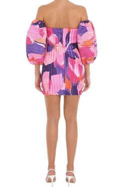 Sirene Puff Sleeve Mini Dress