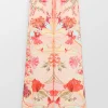 Straight Floral Pants