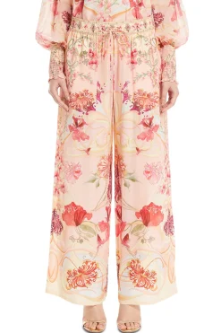 Straight Floral Pants
