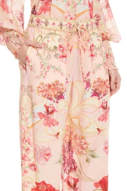 Straight Floral Pants