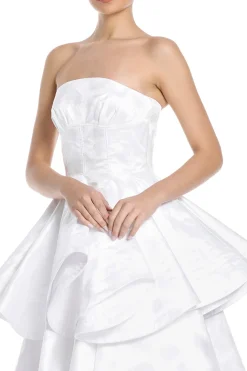 Strapless Full Skirt Volume Rosina Dress