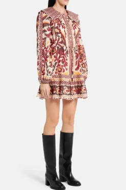 Toucans Scarf Mini Dress