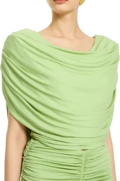 Veda Jersey Oversized Draped Top